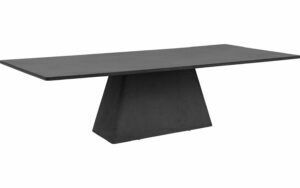Afbeelding van een Goossens Eettafel Stone, Rechthoekig 290 x 110 cm