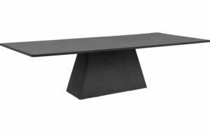 Afbeelding van een Goossens Eettafel Stone, Rechthoekig 300 x 110 cm