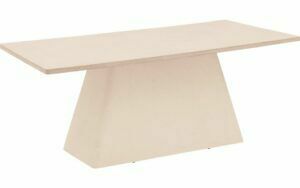 Afbeelding van een Goossens Eettafel Stone, Rechthoekig 190 x 110 cm