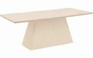 Afbeelding van een Goossens Eettafel Stone, Rechthoekig 210 x 110 cm