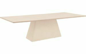 Afbeelding van een Goossens Eettafel Stone, Rechthoekig 280 x 110 cm