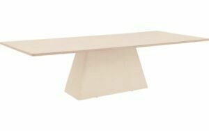 Afbeelding van een Goossens Eettafel Stone, Rechthoekig 290 x 110 cm