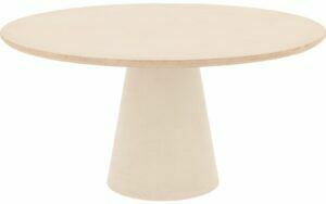 Afbeelding van een Goossens Eettafel Stone, Rond 150 x 150 cm