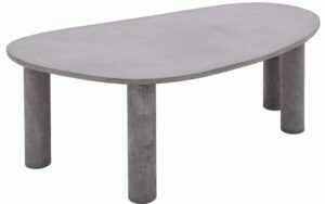 Afbeelding van een Goossens Eettafel Stone, Organisch 220 x 120 cm