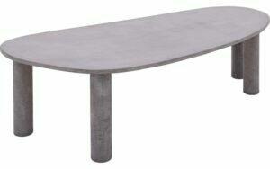 Afbeelding van een Goossens Eettafel Stone, Organisch 260 x 120 cm