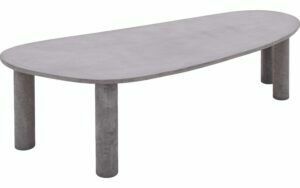Afbeelding van een Goossens Eettafel Stone, Organisch 280 x 120 cm