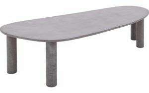 Afbeelding van een Goossens Eettafel Stone, Organisch 290 x 120 cm