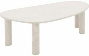 Afbeelding van een Goossens Eettafel Stone, Organisch 240 x 120 cm