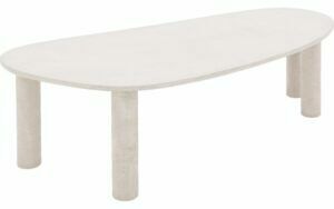 Afbeelding van een Goossens Eettafel Stone, Organisch 260 x 120 cm