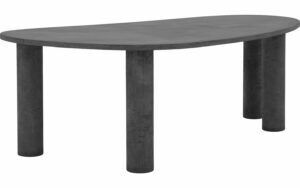 Afbeelding van een Goossens Eettafel Stone, Organisch 220 x 120 cm