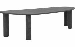 Afbeelding van een Goossens Eettafel Stone, Organisch 280 x 120 cm