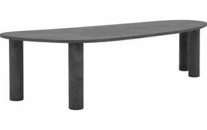 Afbeelding van een Goossens Eettafel Stone, Organisch 290 x 120 cm
