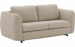 Afbeelding van een Goossens Slaapbank Dalvik, 2,5 zits inclusief matras 140 cm