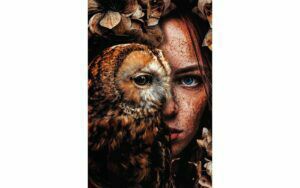 Afbeelding van een Goossens Schilderij Readhead Harmony, 98 x 148 cm