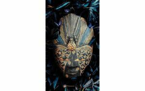 Afbeelding van een Goossens Schilderij Tribal, 70 x 118 cm