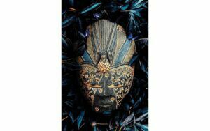 Afbeelding van een Goossens Schilderij Tribal, 98 x 148 cm