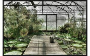 Afbeelding van een Goossens Schilderij Urban Botanical 2, 148 x 98 cm