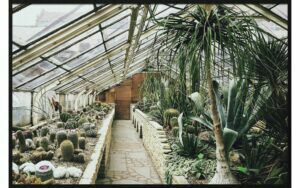 Afbeelding van een Goossens Schilderij Urban Botanical 3, 148 x 98 cm