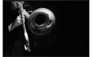 Afbeelding van een Goossens Schilderij Music 2, 148 x 98 cm