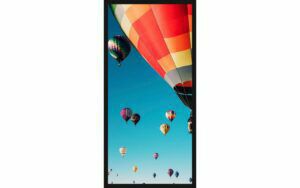 Afbeelding van een Goossens Schilderij The Balloon, 48 x 98 cm