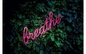 Afbeelding van een Goossens Schilderij Breathe, 148 x 98 cm