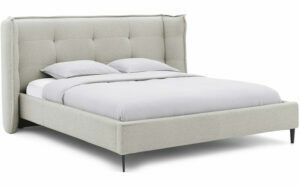 Afbeelding van een Goossens Gestoffeerd Bedframe Octaaf, 160 x 200 cm