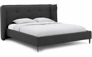Afbeelding van een Goossens Gestoffeerd Bedframe Octaaf, 140 x 200 cm