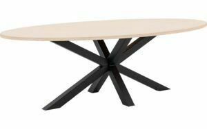 Afbeelding van een Goossens Eettafel Stone, Ovaal 240 x 120 cm