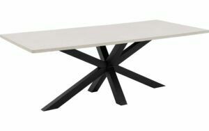 Afbeelding van een Goossens Eettafel Stone, Rechthoekig 220 x 110 cm