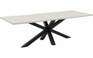 Afbeelding van een Goossens Eettafel Stone, Rechthoekig 240 x 110 cm