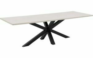 Afbeelding van een Goossens Eettafel Stone, Rechthoekig 250 x 110 cm