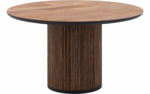 Afbeelding van een Goossens Eettafel Adel, Rond 140 x 140 cm