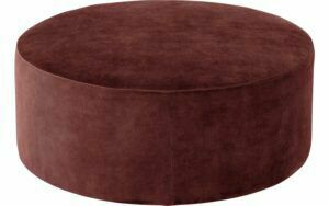 Afbeelding van een Goossens Poef Arendal, Poef ø 40 cm - 49 cm hoog