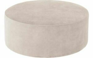 Afbeelding van een Goossens Poef Arendal, Poef ø 40 cm - 49 cm hoog