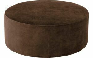 Afbeelding van een Goossens Poef Arendal, Poef ø 40 cm - 49 cm hoog