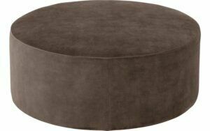 Afbeelding van een Goossens Poef Arendal, Poef ø 40 cm - 49 cm hoog