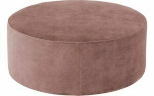 Afbeelding van een Goossens Poef Arendal, Poef ø 40 cm - 49 cm hoog