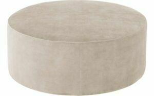 Afbeelding van een Goossens Poef Arendal, Poef ø 40 cm - 49 cm hoog