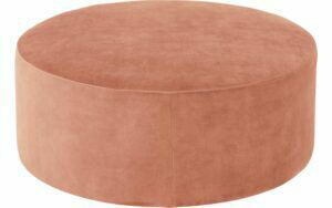 Afbeelding van een Goossens Poef Arendal, Poef ø 40 cm - 49 cm hoog