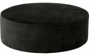 Afbeelding van een Goossens Poef Arendal, Poef ø 100 cm - 41 cm hoog