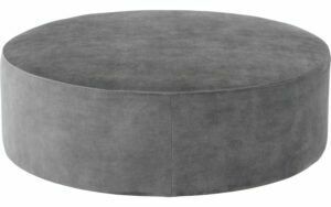 Afbeelding van een Goossens Poef Arendal, Poef ø 100 cm - 41 cm hoog