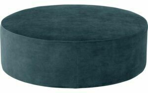 Afbeelding van een Goossens Poef Arendal, Poef ø 100 cm - 41 cm hoog