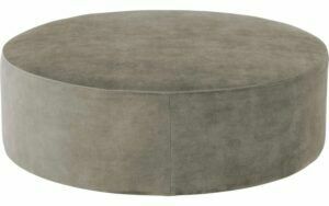 Afbeelding van een Goossens Poef Arendal, Poef ø 100 cm - 41 cm hoog