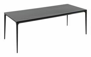 Afbeelding van een Goossens Eettafel Mundi, 220 x 100 cm