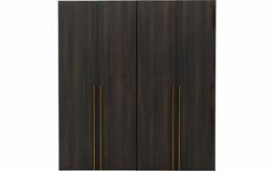 Afbeelding van een Goossens Kledingkast Ambra, Kledingkast 203 cm breed, 220 cm hoog, 4x draaideur