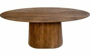 Afbeelding van een Goossens Eettafel Zara, Ovaal 200 x 100 cm