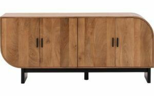 Afbeelding van een Goossens Dressoir Fabian, 4 deuren