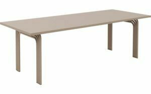 Afbeelding van een Goossens Eettafel Fenix, Rechthoekig 180 x 100 cm