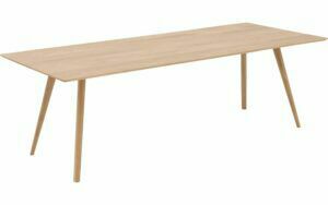 Afbeelding van een Goossens Eettafel Ferry, Rechthoekig 240 x 100 cm