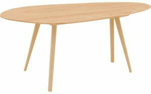 Afbeelding van een Goossens Eettafel Ferry, Organisch 220 x 110 cm